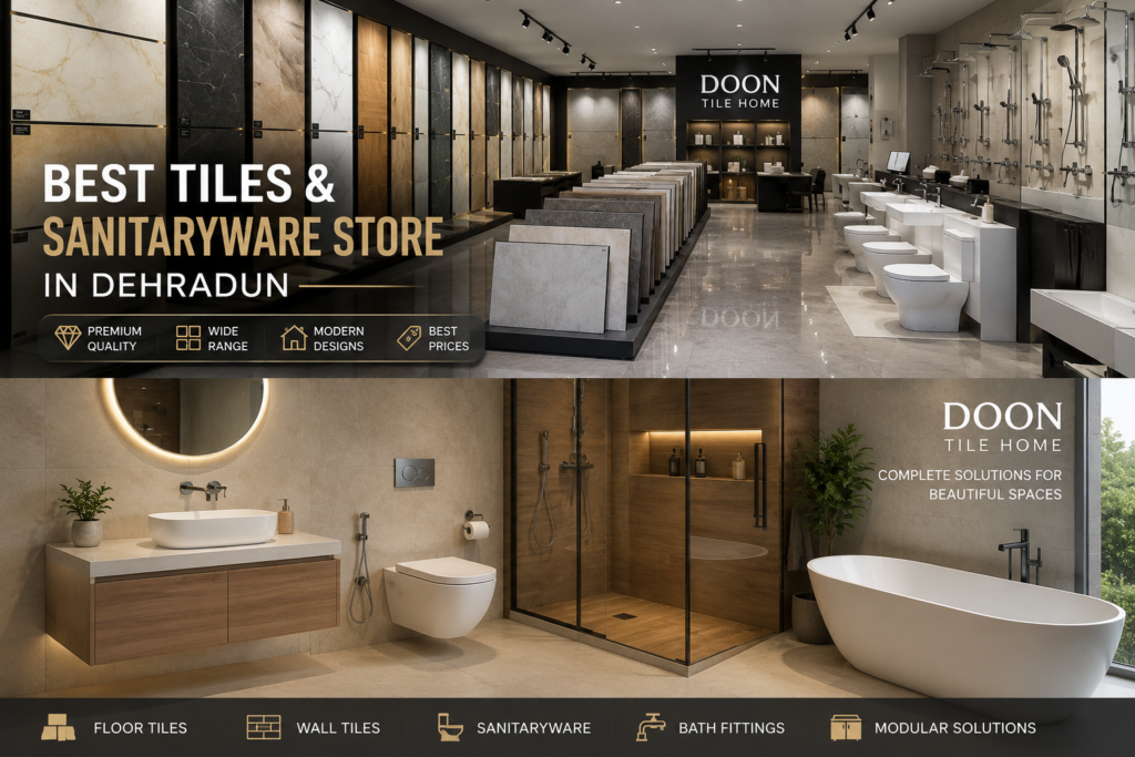 Best Tiles & Sanitaryware Store in Dehradun