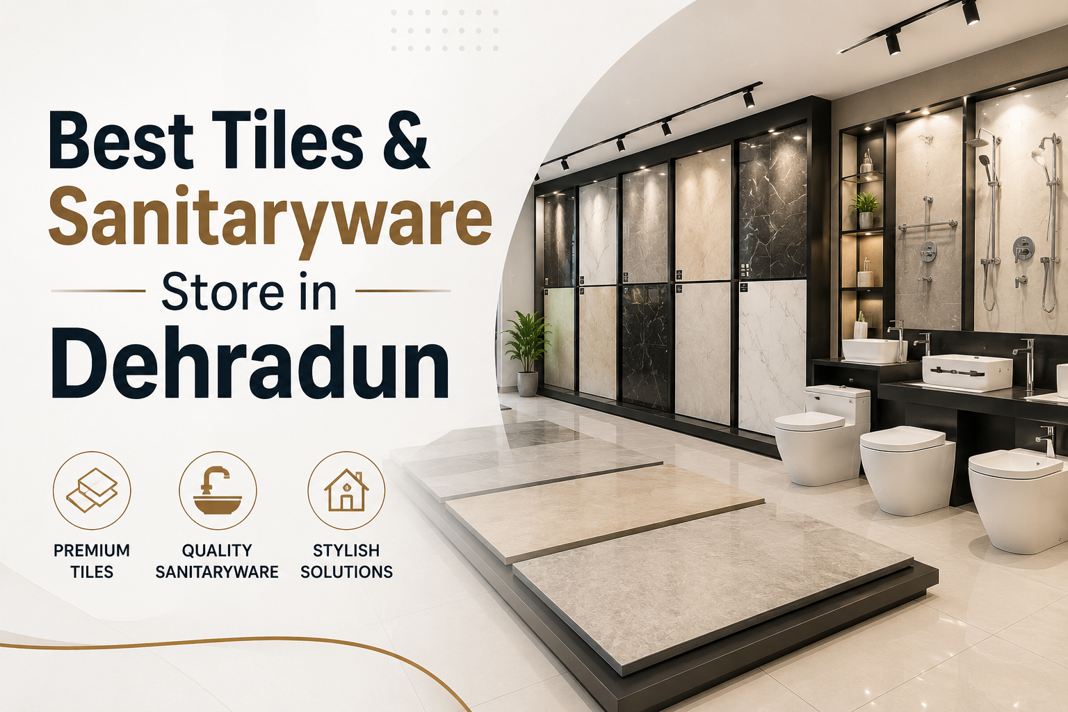 Best Tiles & Sanitaryware Store in Dehradun